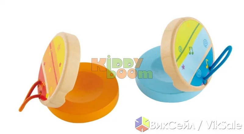 Кастаньеты Hape для детей — весёлый музыкальный инструмент