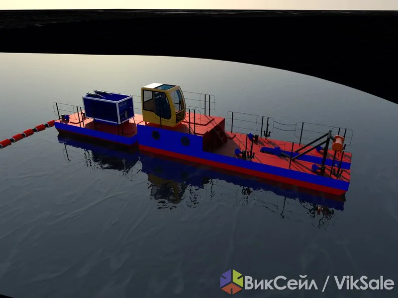 Шнековый земснаряд для добычи сапропеля (проект 258.60-2СШ)