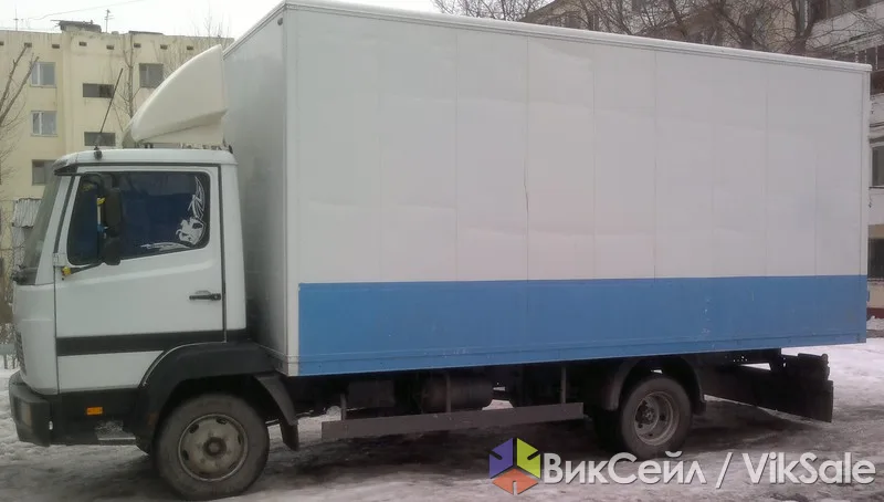 Грузовик Mercedes-Benz 814, 5 тонн, 32 м³