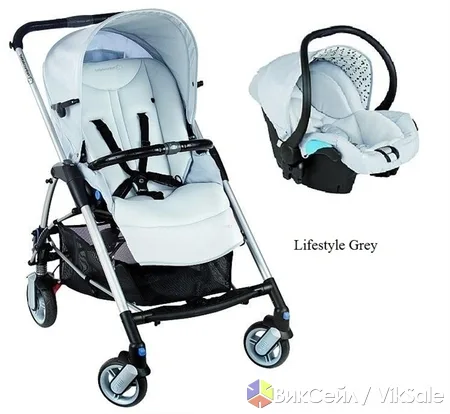 Детская коляска Bebe Confort Streety и автолюлька в отличном состоянии
