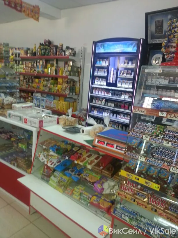 Продуктовый магазин с 5 бутиками в центре