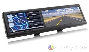 Зеркало заднего вида с GPS-навигацией и Bluetooth
