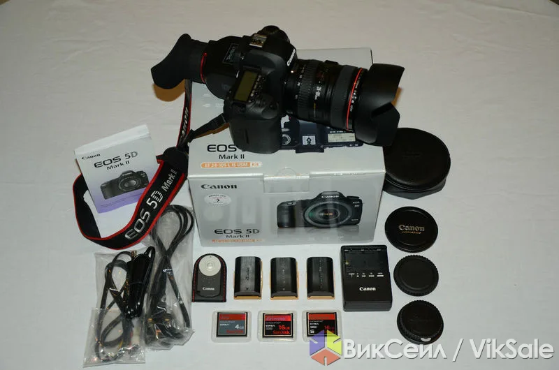 Canon EOS 5D Mark II с объективом 24-105mm — отличное состояние