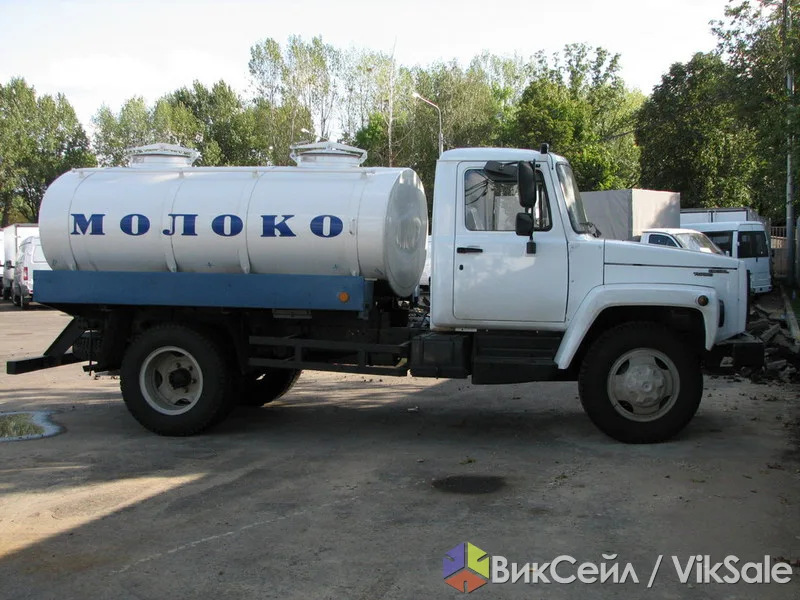 Автоцистерна (молоковоз) ОТА-4,2 на шасси ГАЗ-3309, 2014 г.