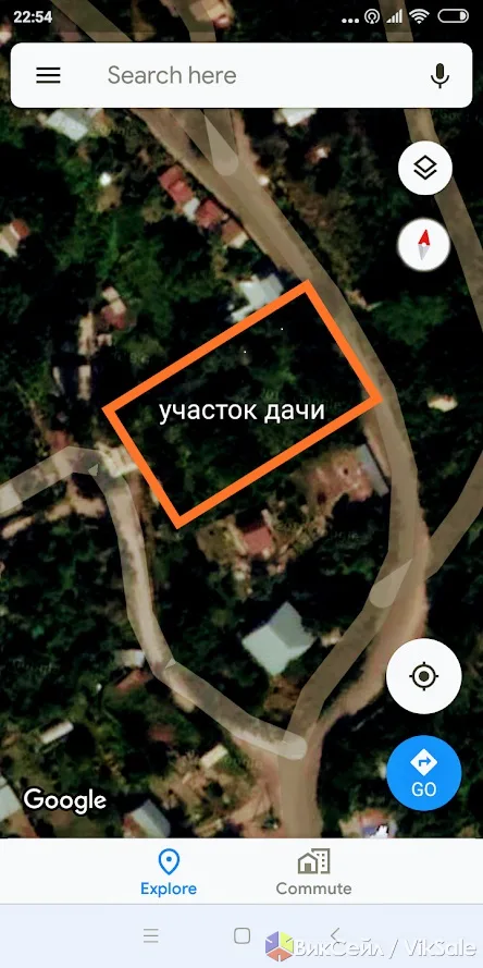 Дача с плодоносящим садом и большим участком в предгорье