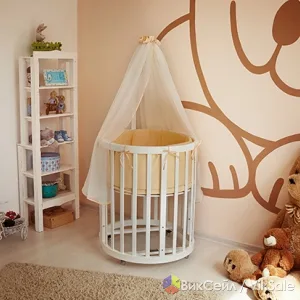 Детская кроватка-трансформер EllipseBed 6 в 1