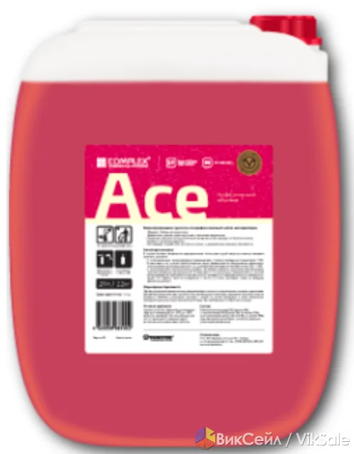 Профессиональный автошампунь Ace для бесконтактной мойки, 24 кг