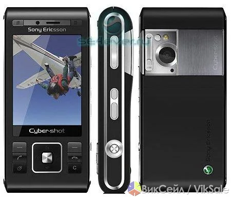 Sony Ericsson C905: 8 МП, Wi-Fi, GPS