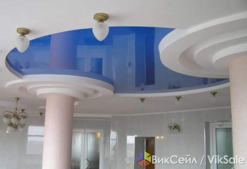 Натяжные потолки с гарантией — любой сложности
