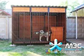 Вольеры для собак на заказ — сборные и утеплённые