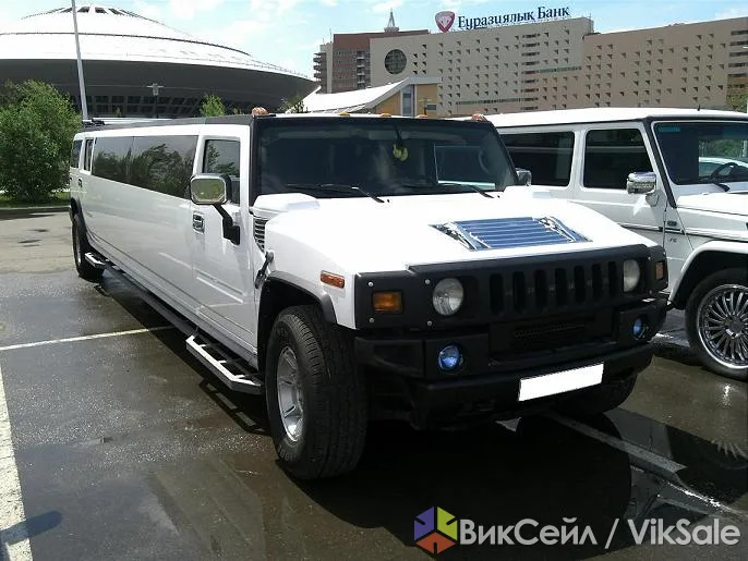 Аренда лимузина Hummer H2 для свадьбы в Астане