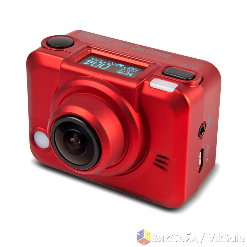 Экшн-камера Energy Sport Cam: Full HD, 170°, подводная съёмка до 60 м