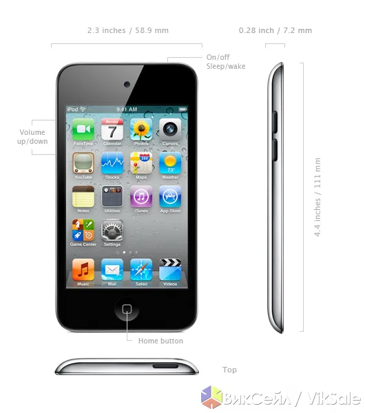 Apple iPod touch 4G 64GB — новый, оригинал