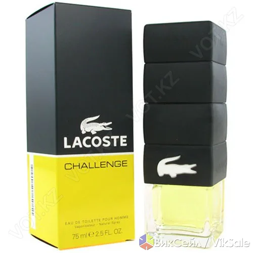 Lacoste Challenge, 30 мл — оригинальный парфюм