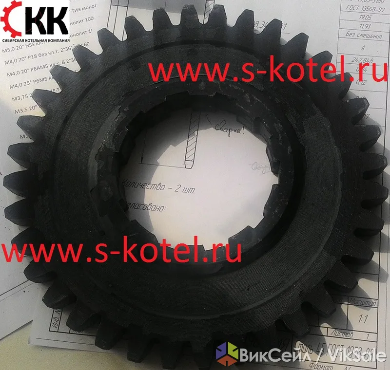 Звездочки для приводных роликовых цепей ГОСТ 13568-97