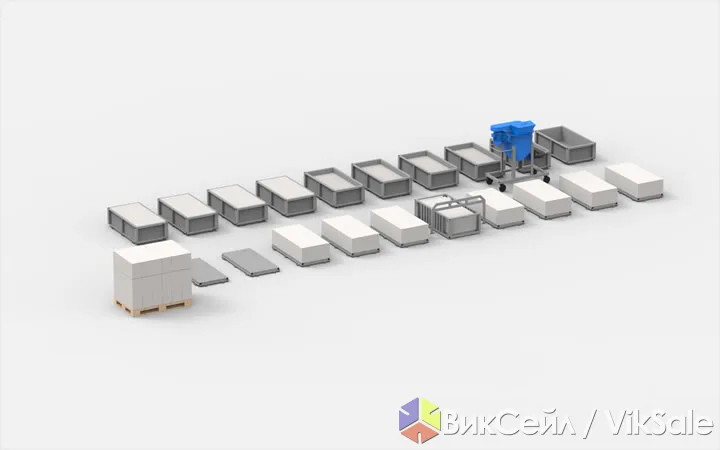 Мини-линия для производства газобетона, 8 м³/сутки