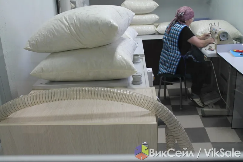 Реставрация подушек, одеял и перин в салоне-ателье