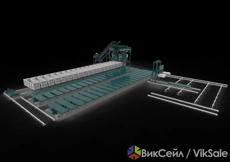 Оборудование для производства газобетонных блоков от 1 до 150 м³/сутки