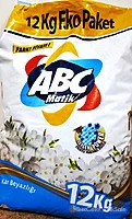 Стиральный порошок ABC автомат 12 кг, без фосфатов