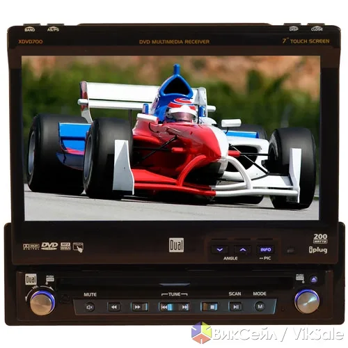 Новая автомагнитола DUAL XDVD700 из США