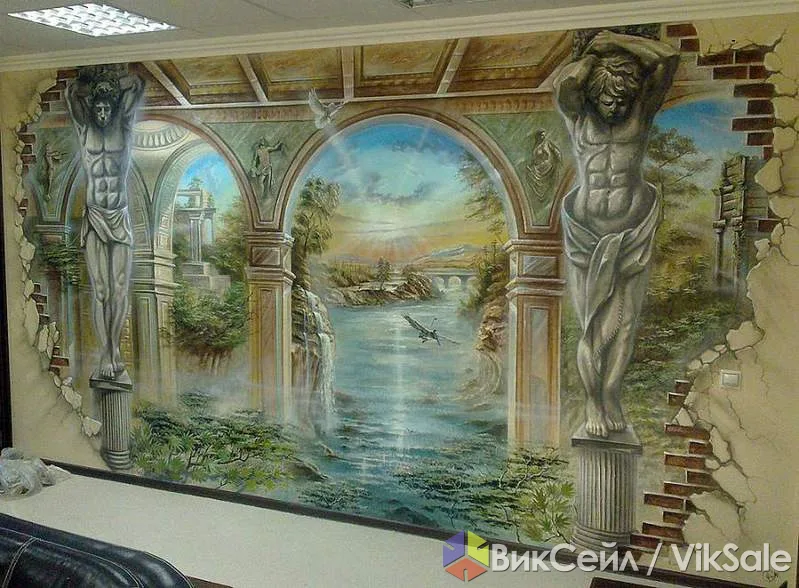 Художественная роспись стен под заказ