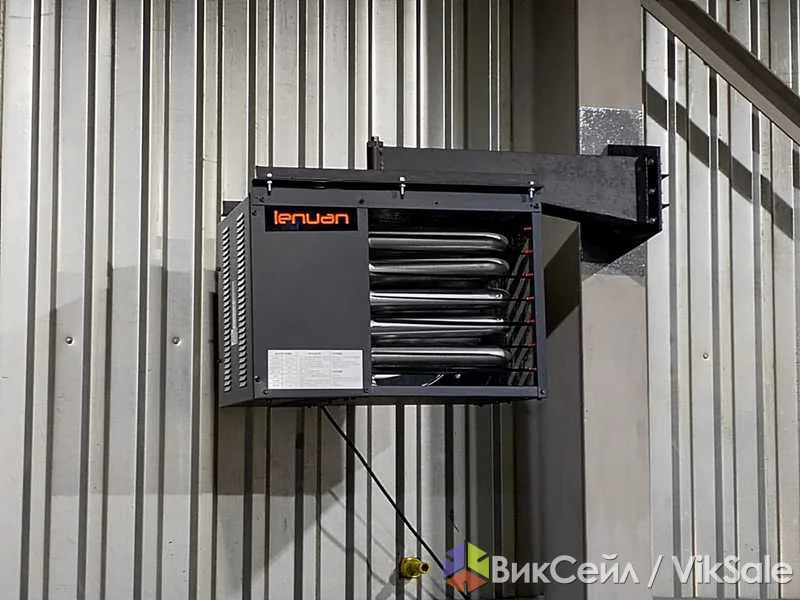 Газовый воздушный обогреватель Lenuan: мощность 15–60 кВт