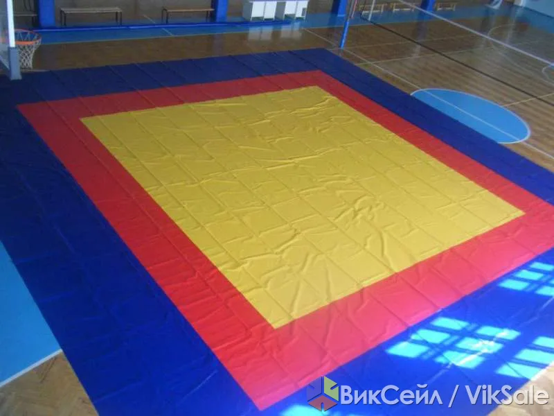 Покрытие для борцовского ковра, квадрат, ПВХ