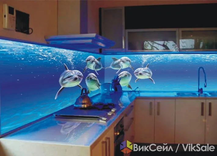 Скинали — декоративные стеклянные панели для кухни и интерьера