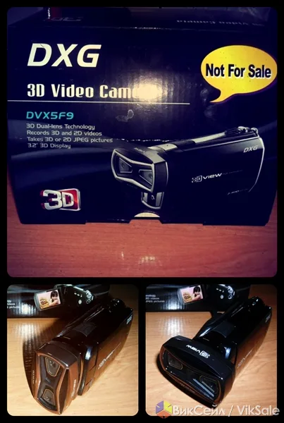3D-видеокамера Otek DVX-5F9: Full HD и объёмное видео