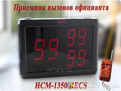 Приемник сигналов вызова официантов и персонала HCM