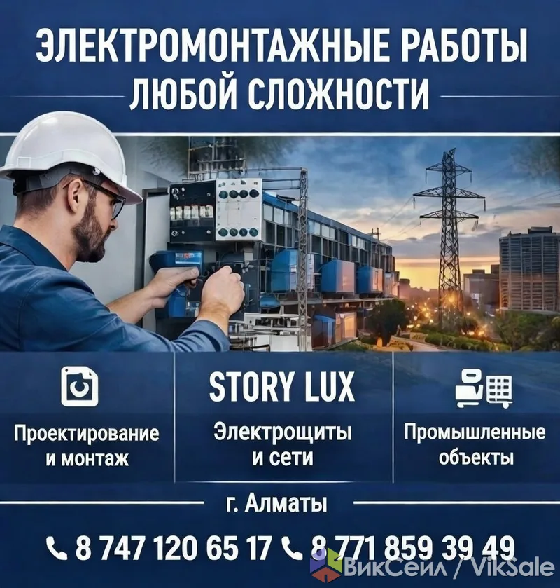 Электромонтажные работы в Алматы: проектирование, монтаж, обслуживание