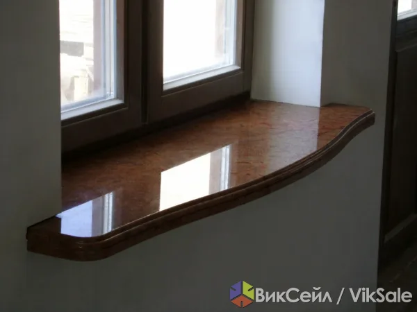 Подоконники из мрамора и гранита