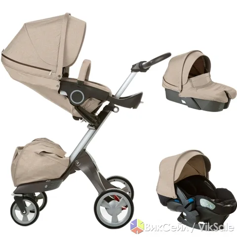 Stokke Xplory v4 3 в 1: полный комплект, 2015 год