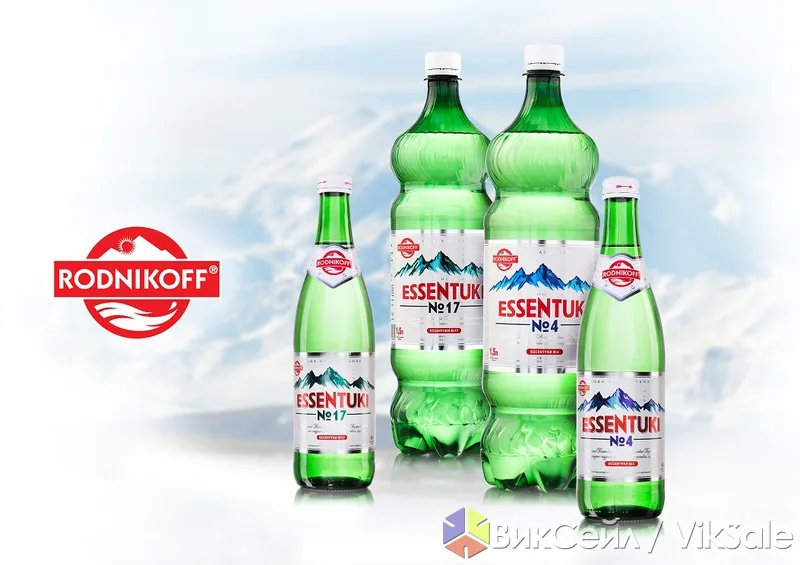 Минеральная вода Ессентуки 4 оптом от производителя