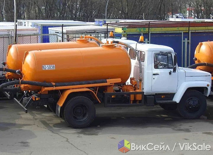 Вакуумная машина КО-503В2 на шасси ГАЗ 3309, новая