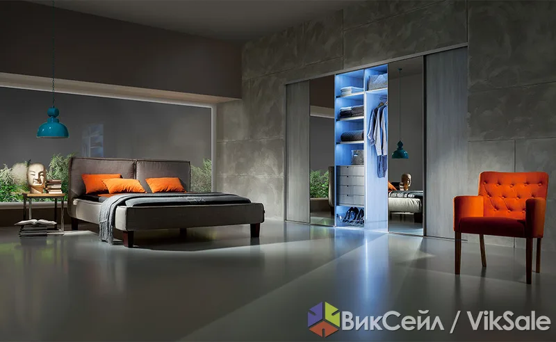 Шкафы-купе и гардеробные на заказ KOMANDOR