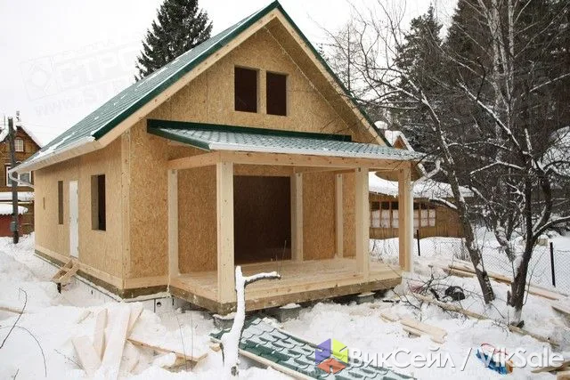 Сэндвич-панели для строительства тёплых домов