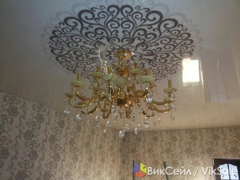 Натяжные потолки с фотопечатью — услуги по установке