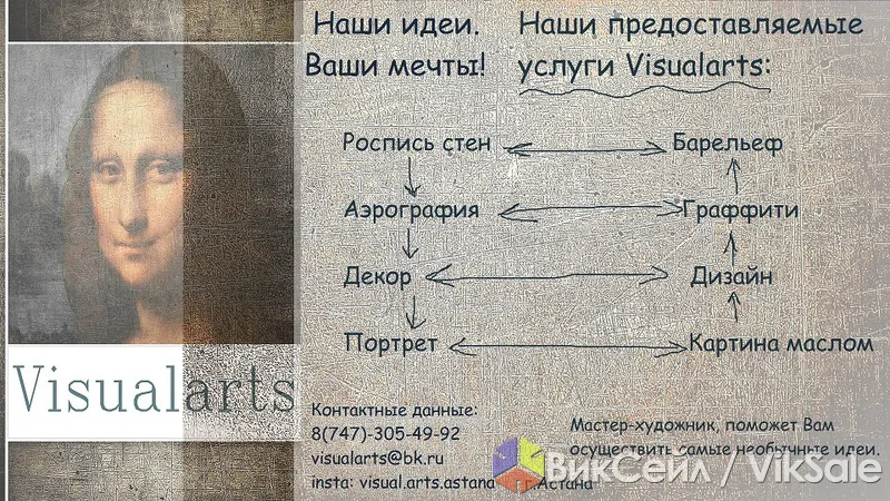 Художественная роспись стен — любой сложности
