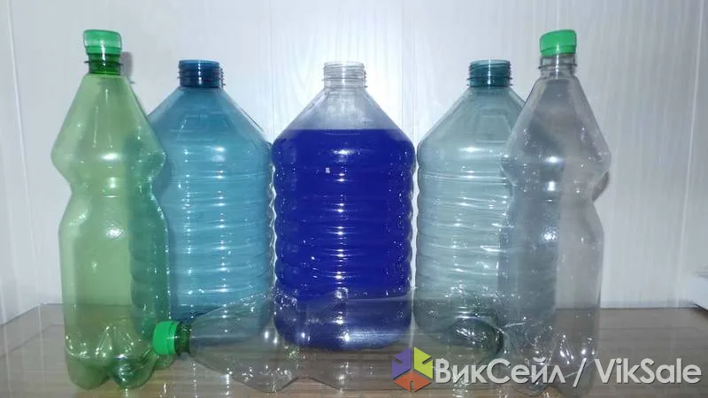 5-литровая ПЭТ бутылка с крышкой и ручкой — комплект