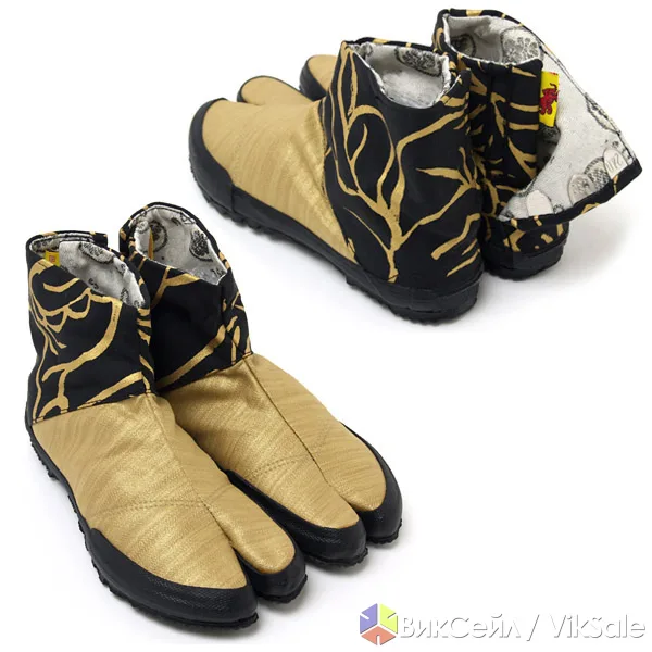Ninja shoes таби ниндзя шуз модель Gold