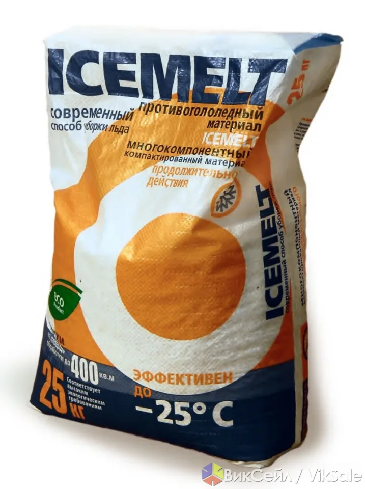 ICEMELT — антигололёдный реагент для дорог и тротуаров