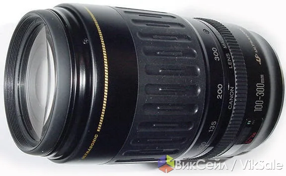 Canon 100-300mm — новый объектив в коробке