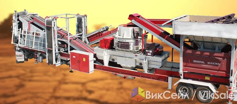 Мобильная вертикальная дробилка GNR-MVSI 900
