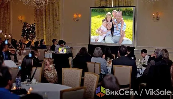 Аренда проектора с экраном для мероприятий в Усть-Каменогорске