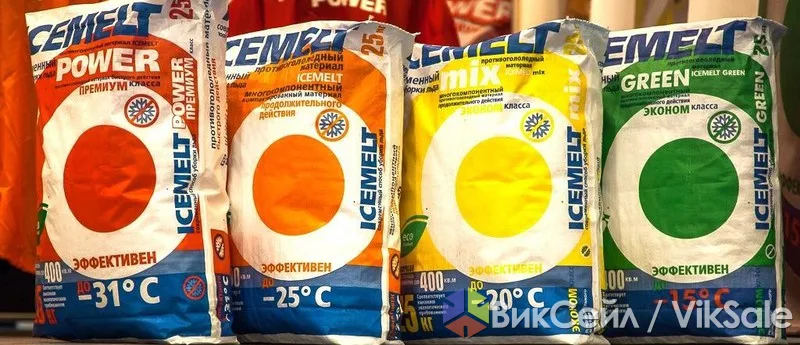 Антигололедный реагент ICEMELT — эффективное средство от наледи