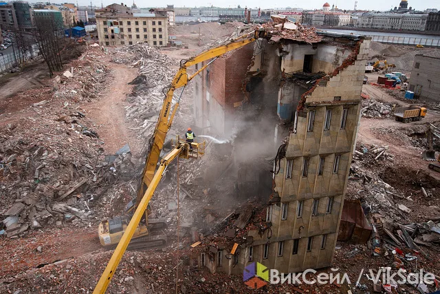 Демонтаж зданий, земляные работы и строительство под ключ в Алматы