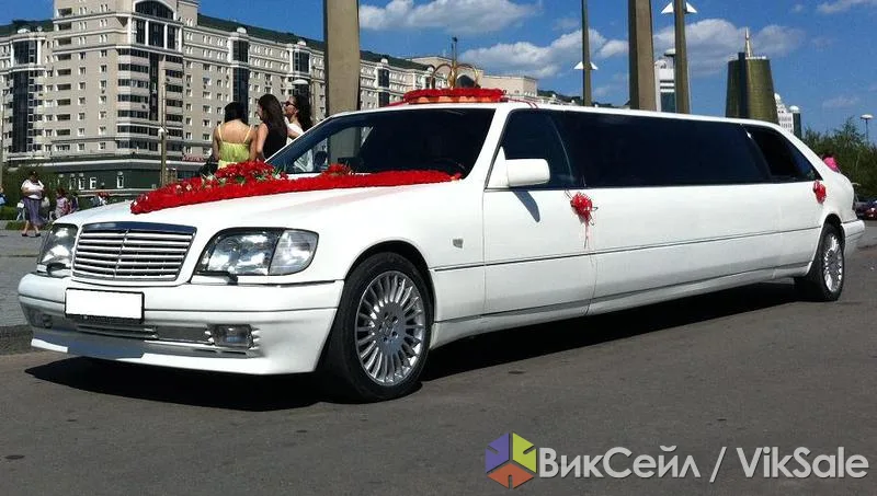 Аренда лимузина Mercedes-Benz S-Class W140 с водителем