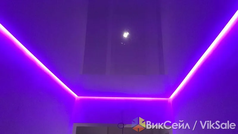 Парящие натяжные потолки с подсветкой — эффект невесомости