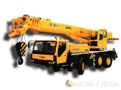 Аренда автокрана 25 тонн с гуськом, вылет стрелы 38 м